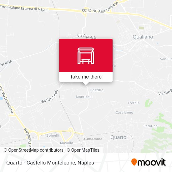 Quarto - Castello Monteleone map