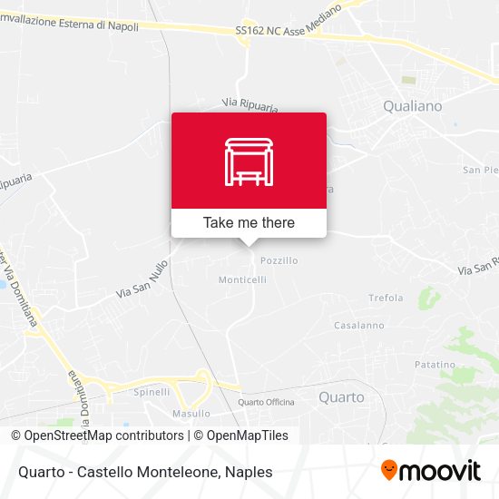 Quarto - Castello Monteleone map
