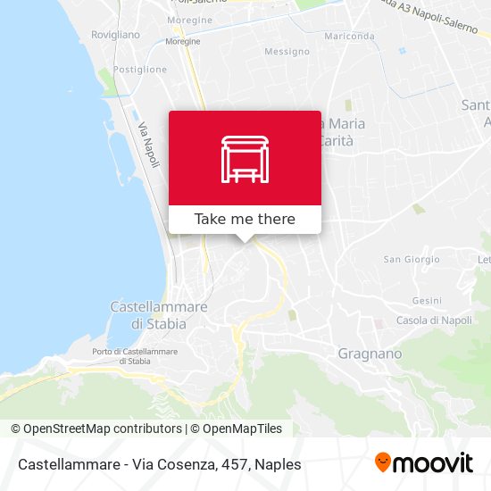 Castellammare - Via Cosenza, 457 map