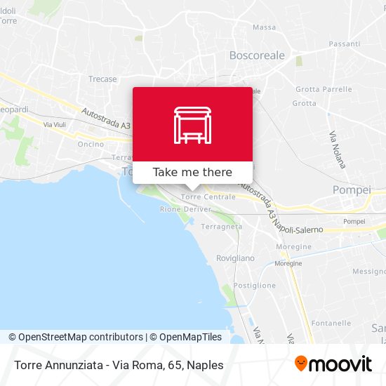 Torre Annunziata - Via Roma, 65 map