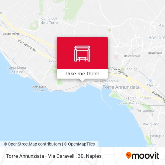 Torre Annunziata - Via Caravelli, 30 map