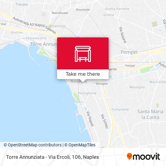 Torre Annunziata - Via Ercoli, 106 map