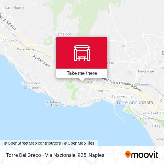 Torre Del Greco - Via Nazionale, 925 map