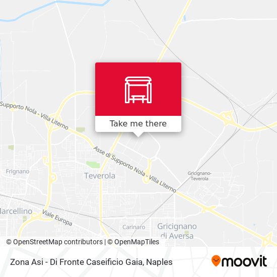 Zona Asi - Di Fronte Caseificio Gaia map