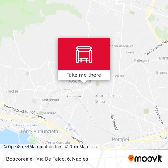 Boscoreale - Via De Falco, 6 map