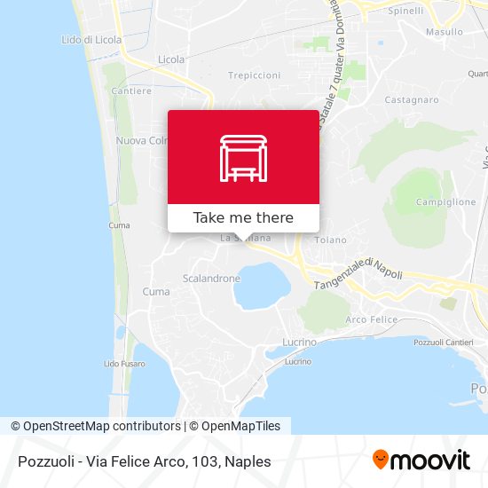 Pozzuoli - Via Felice Arco, 103 map
