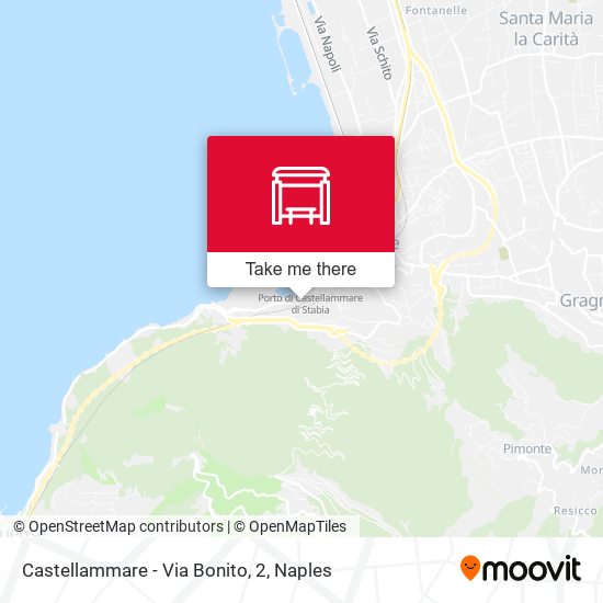 Castellammare - Via Bonito, 2 map