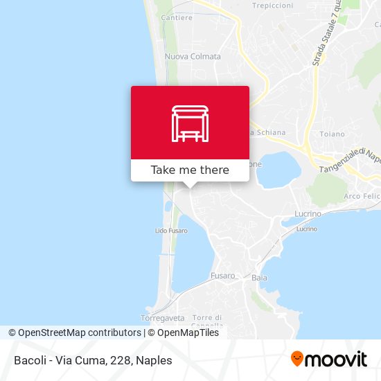 Bacoli - Via Cuma, 228 map