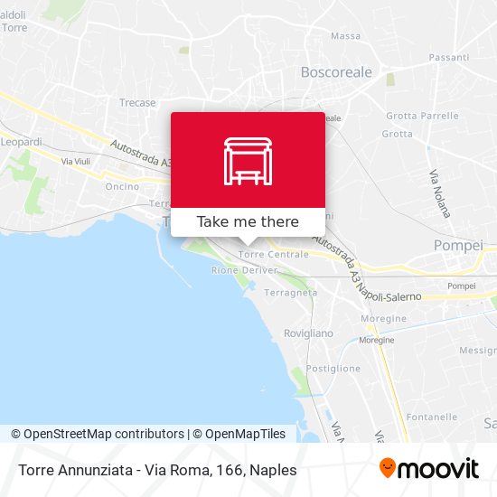 Torre Annunziata - Via Roma, 166 map