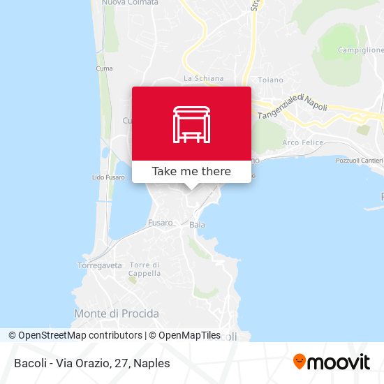 Bacoli - Via Orazio, 27 map