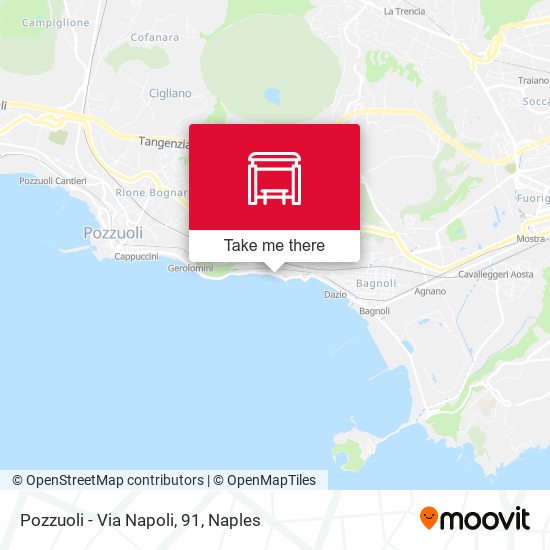Pozzuoli - Via Napoli, 91 map
