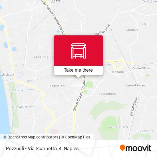 Pozzuoli - Via Scarpetta, 4 map