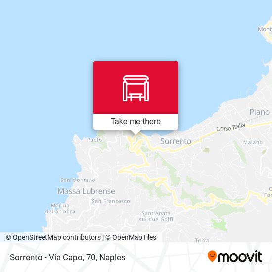 Sorrento - Via Capo, 70 map
