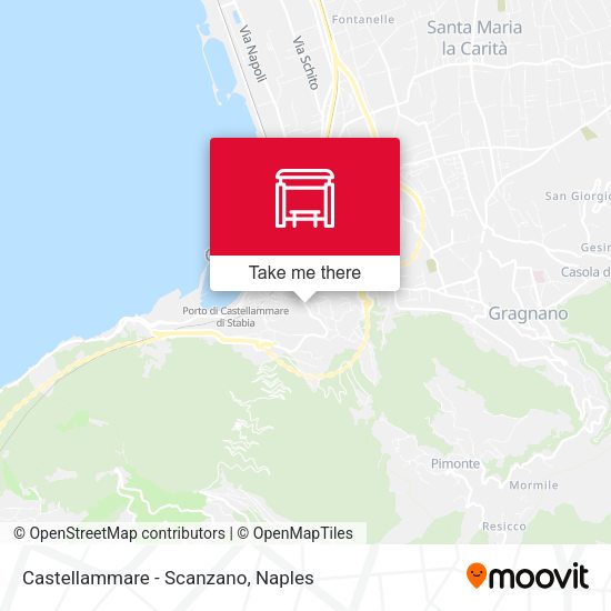Castellammare - Scanzano map