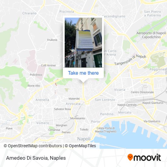 Amedeo Di Savoia map