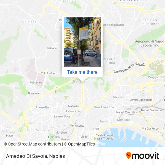 Amedeo Di Savoia map