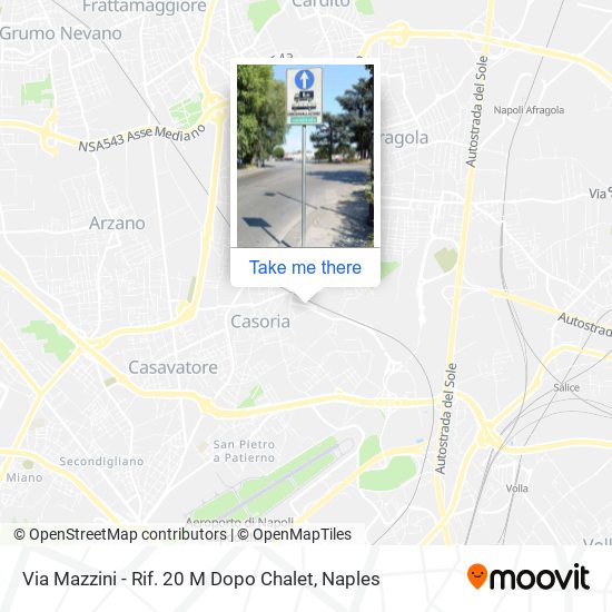 Via Mazzini - Rif. 20 M Dopo Chalet map