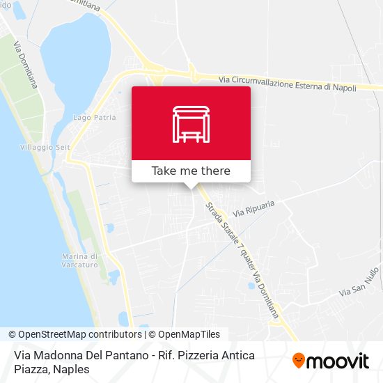 Via Madonna Del Pantano - Rif. Pizzeria Antica Piazza map