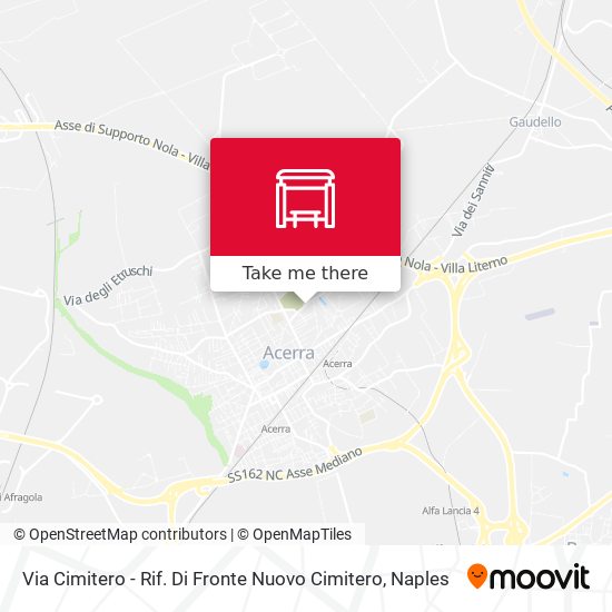 Via Cimitero - Rif. Di Fronte Nuovo Cimitero map