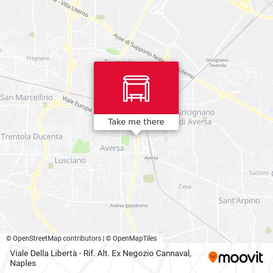 Viale Della Libertà - Rif. Alt. Ex Negozio Cannaval map