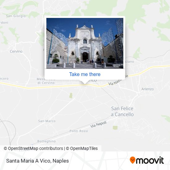 Santa Maria A Vico map