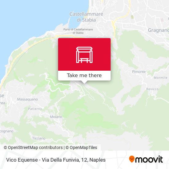 Vico Equense - Via Della Funivia, 12 map