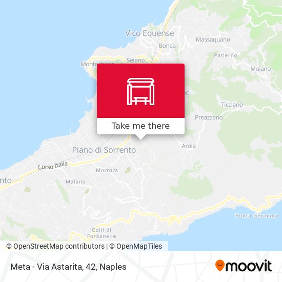 Meta - Via Astarita, 42 map