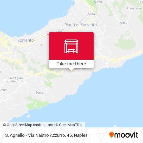 S. Agnello - Via Nastro Azzurro, 46 map