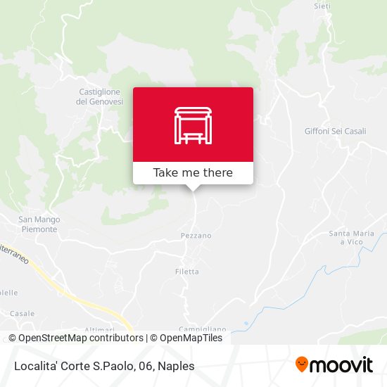 Localita' Corte S.Paolo, 06 map
