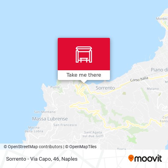 Sorrento - Via Capo, 46 map
