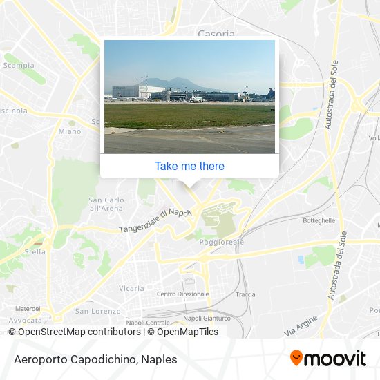 Aeroporto Capodichino map