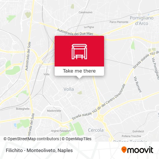 Filichito - Monteoliveto map