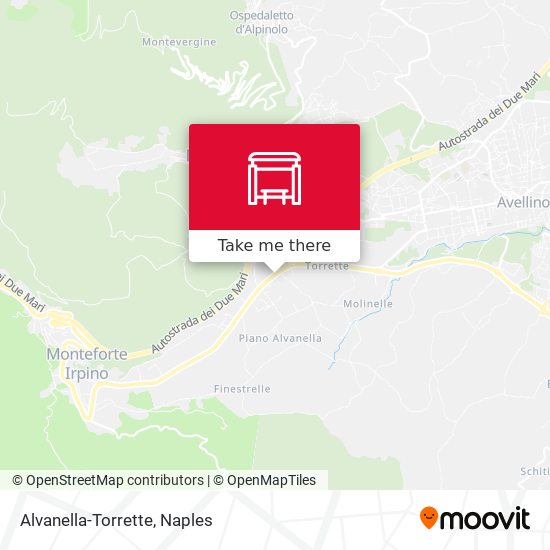 Alvanella-Torrette map
