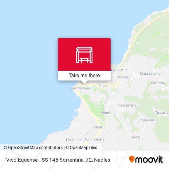 Vico Equense - SS 145 Sorrentina, 72 map