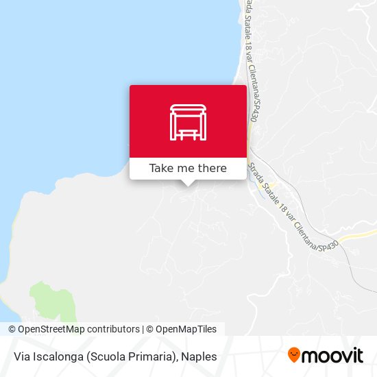 Via Iscalonga (Scuola Primaria) map