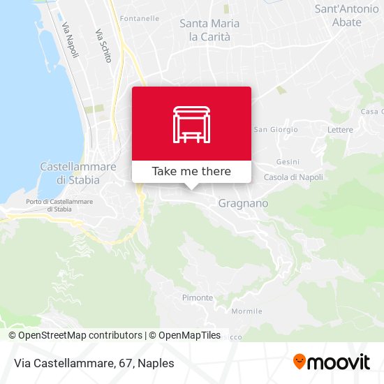 Via Castellammare, 67 map