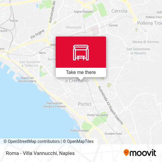 Roma - Villa Vannucchi map