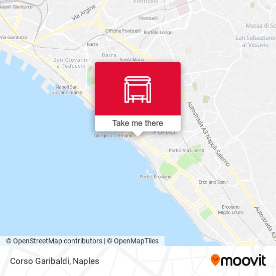 Corso Garibaldi map