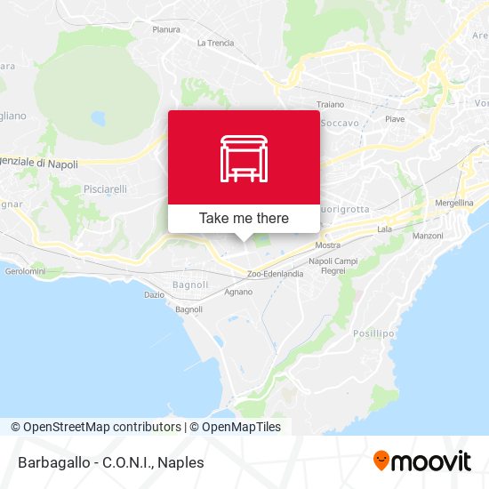 Barbagallo - C.O.N.I. map
