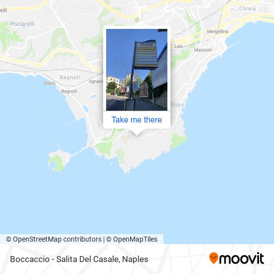 Boccaccio - Salita Del Casale map