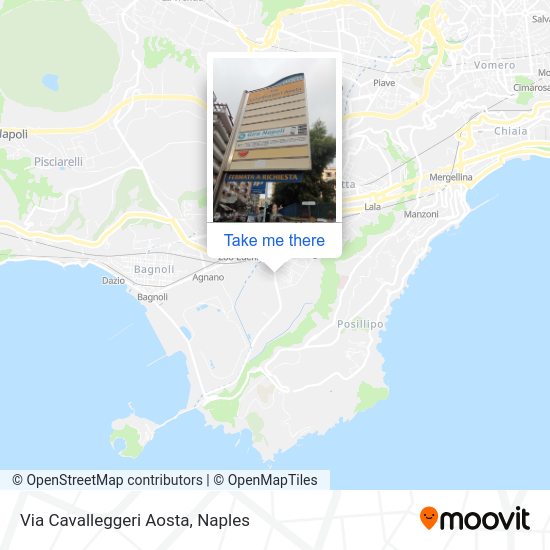 Via Cavalleggeri Aosta map