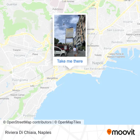 Riviera Di Chiaia map
