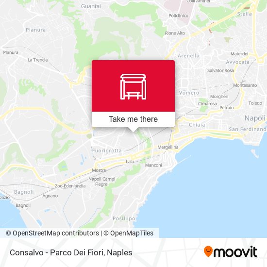 Consalvo - Parco Dei Fiori map