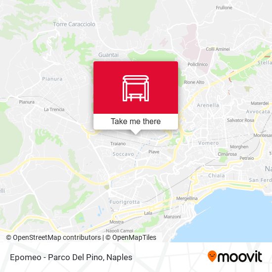 Epomeo - Parco Del Pino map