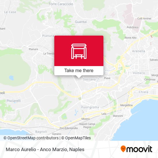 Marco Aurelio - Anco Marzio map