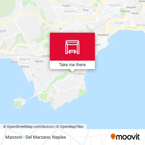 Manzoni - Del Marzano map