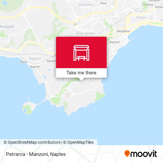 Petrarca - Manzoni map