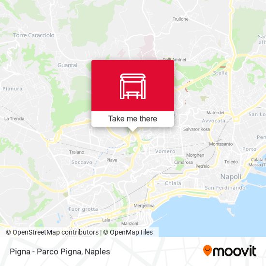 Pigna - Parco Pigna map