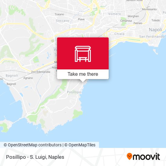 Posillipo - S. Luigi map