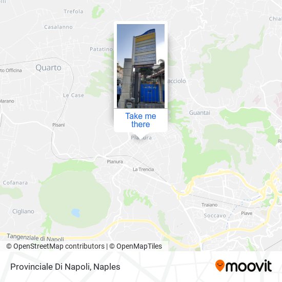 Provinciale Di Napoli map